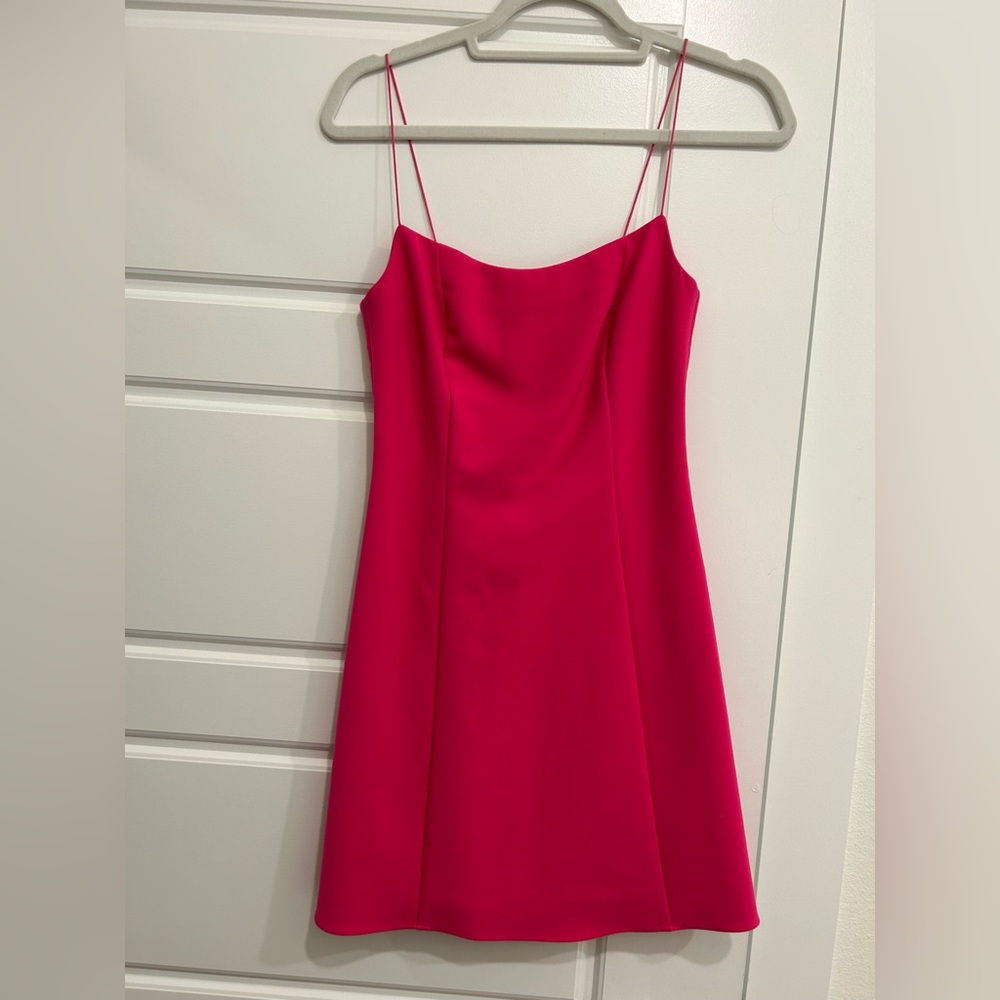 Likely Pink Spaghetti Strap Mini Dress